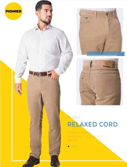 ULASSIC JEANS PANTALON CORBUROV RECTO