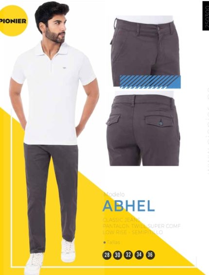 CLASSIC JEANE PANTALON TWILL SUPER COME LOW RISE SEMIPITILLO